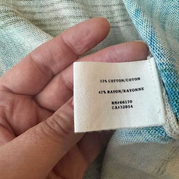 Anthropologie Sparrow Revolution Draped Cardigan Medium Crosshatch Plaid - Picture 11 of 11